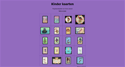 Desktop Screenshot of kinderkaarten.pietenanniejanssen.nl