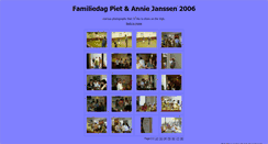 Desktop Screenshot of familiedag2006.pietenanniejanssen.nl