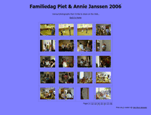 Tablet Screenshot of familiedag2006.pietenanniejanssen.nl